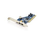 Digitus IEEE 1394a Interface Card, PCI, 4 Port, 2x6-Pin+1x4-Pin Extern, 1x6-Pin Intern TI TSB43AB23 chipset DS-33203-2