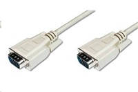 Digitus kábel, VGA, HD15 na HD15, M/M, 3m AK-310100-030-E