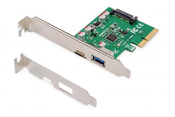 Digitus Karta PCIe, USB Type-C + USB Type-A až 10 GB / s DS-30225
