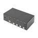 DIGITUS KVM přepínač, 4 porty, jeden displej, 4K, HDMI1 x QIG DS-12883
