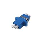 Digitus LC / LC Duplex Coupler, color blue Zirconia Ceramic Sleeve, polymer housing, Singlemode