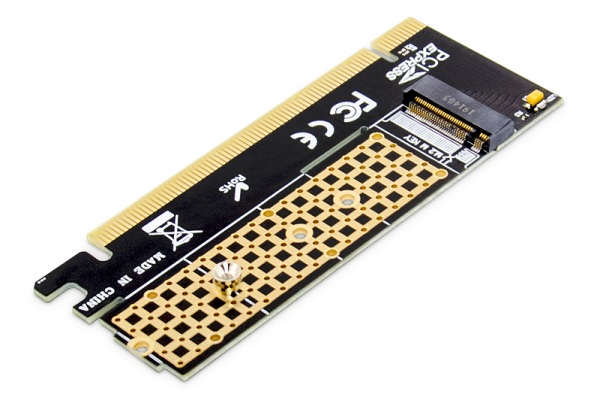 Digitus M.2 NVMe SSD PCI Express 3.0 (x16) Add-On Card DS-33171