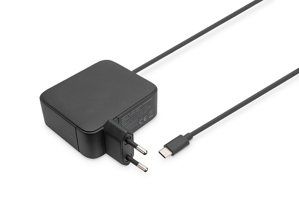 Digitus napájecí kabel pro notebooky USB-C, 100W GaN DA-10072