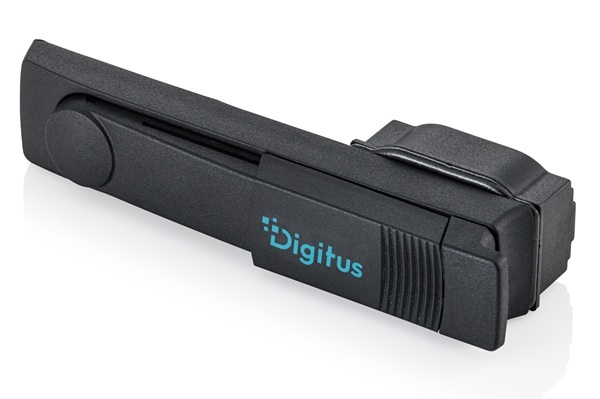 Digitus Otočná rukojeť s profilovým půlcylindrickým zámkem pro síťové a serverové skříně DN-19-PHS-333