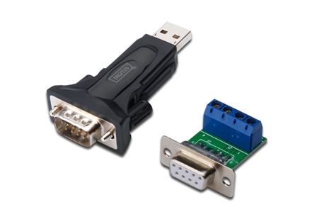 Digitus převodník USB 2.0 na sériový port, RS485, DSUB 9M + Pinout adaptér DA-70157