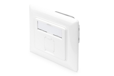 DIGITUS Professional CAT 6A Class EA network outlet, design-compatible, shielded, flush mount DN-9010-1