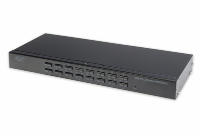 DIGITUS Professional USB-PS/2 Combo-KVM Switch DS-23300-2