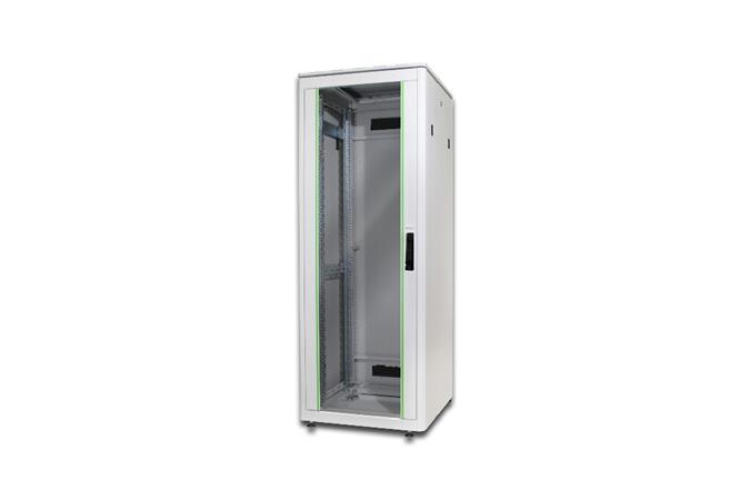 Digitus Síťový stojan 32U, Unique Series 1609x600x600 mm, barva šedá (RAL 7035) DN-19 32U-6/6-1