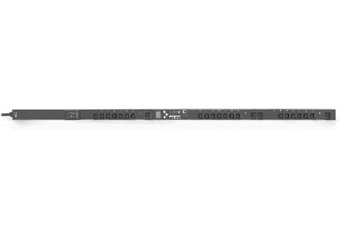 DIGITUS Smart PDU, Monitorovaná zásuvka, 1fázová, 16 A, 16 x C13 DN-95628