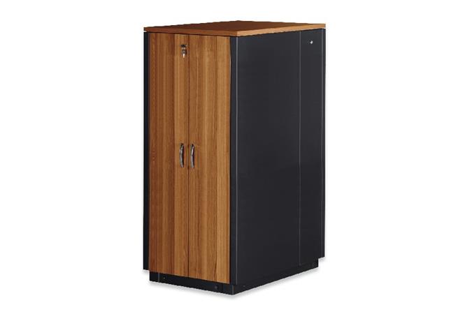 Digitus SOUNDproof Cabinet 1666x750x1130 mm, wooden surface walnut metal parts black RAL 9005 DN-19 32U-SO-W