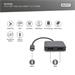 DIGITUS USB-C - 2x HDMI MST Video Hub DP 1.4, HDMI 2.0, 4K/60Hz DS-45338