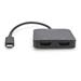 DIGITUS USB-C - 2x HDMI MST Video Hub DP 1.4, HDMI 2.0, 4K/60Hz DS-45338