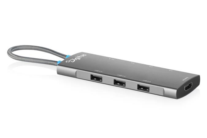 Digitus USB-C dokovací stanice, 8 portů DA-70920