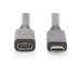 Digitus USB Type-C™ Gen2 extension cable, Type-C™ to C AK-300210-007-S