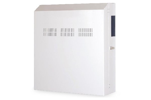 Digitus Wall mounting cabinet, Slim 800x640x220 mm, 4U vertical mounting inside, color grey (RAL 7035) DN-19 WM-V4U-SL