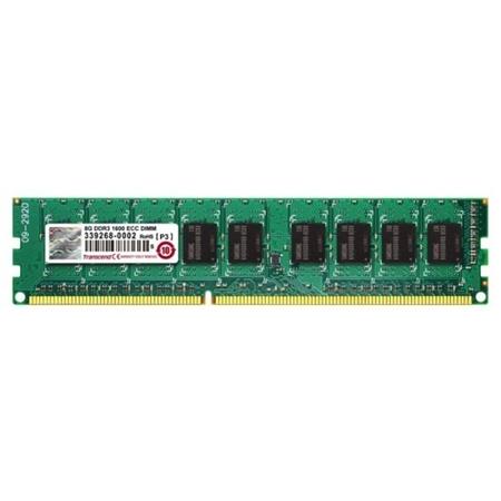 DIMM DDR3 8GB 1600MHz ECC TRANSCEND 2Rx8 CL11 TS1GLK72V6H