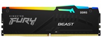 DIMM DDR5 (Kit of 4) 64GB 5200MT/s CL40 FURY Beast RGB XMP KF552C40BBAK4-64