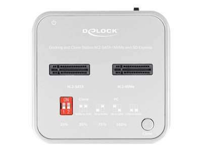 Docking Station for 1 x M.2 NVMe SSD+1, Docking Station for 1 x M.2 NVMe SSD+1 64138