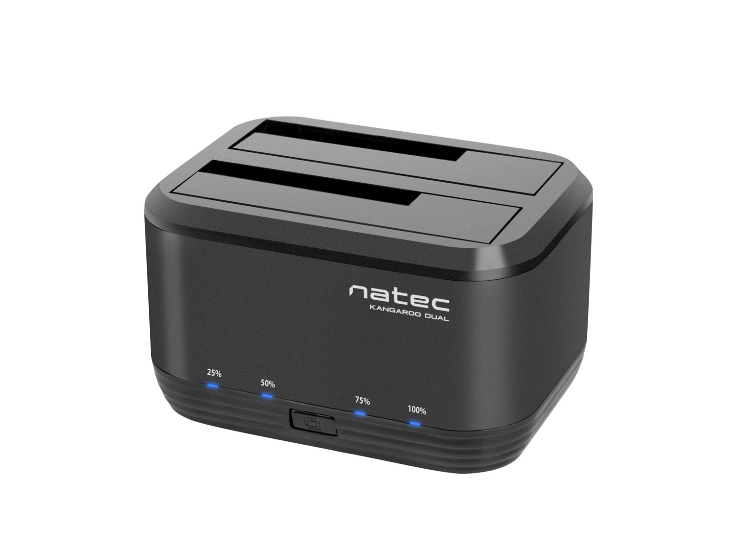Dokovací stanice pro HDD 2,5"/3,5" USB 3.0 Natec Kangaroo Dual, včetně napájecího adaptéru NSD-0955