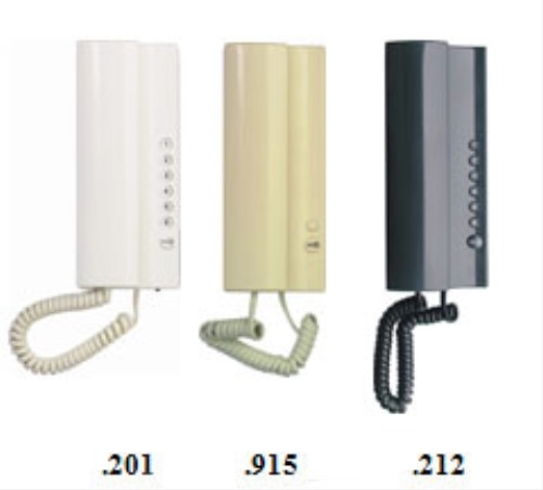 Domácí telefon Tesla Elegant antracit 2-BUS 4FP21103.212