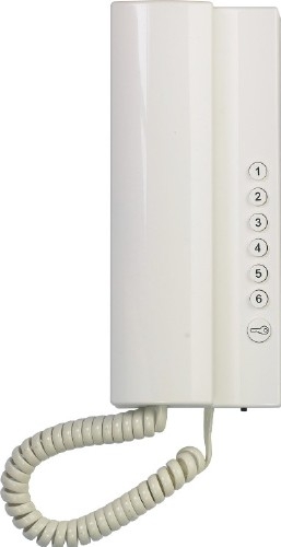 Domácí telefon Tesla Elegant bílý 2-BUS 4FP21103.201