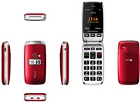 Doro Primo 413, červená