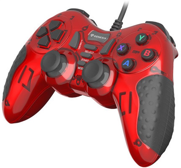 Drátový gamepad Genesis Mangan 200, pro PC, vibrace NJG-1425