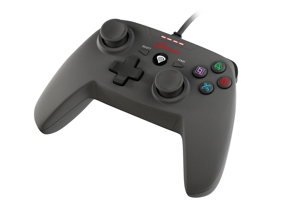 Drátový gamepad Genesis P58, pro PS3/PC NJG-0773