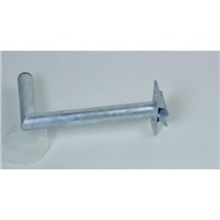 Držák antény na stožár s vinklem, žárový zinek, délka 35cm K35V1Z