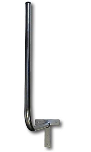 Držák antény s křížem delší k uchycení na zeď 3021136