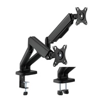 Držák monitoru Brateck LDT46-C024E dvě ramena vedle sebe mechanická pružina BRLDT46C024E