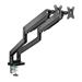 Držák monitoru Brateck LDT60-C024 dvě ramena vedle sebe mechanická pružina Heavy Duty BRLDT60C024
