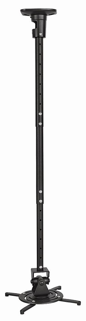 Držák projektoru MP0020 s teleskop. tyčí- black