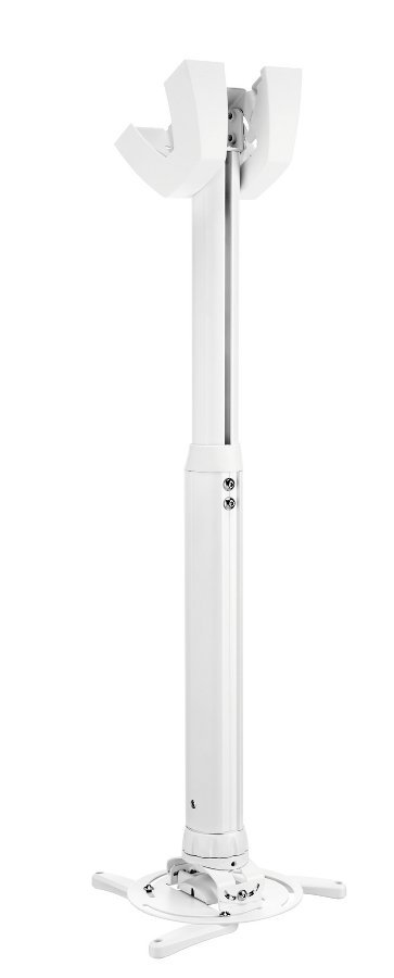 Držák teleskop. na proj. PPC 1555, 55-85cm, bílý PPC 1555 w