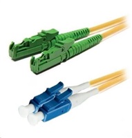 Duplexní patch kabel SM 9/125, OS2, E2000(APC)-LC(PC), LS0H, 10m DPX-09-E2000APC/LCPC-10