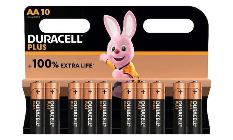 Duracell MN1500B8 Duracell Plus AA 10 Pack MN1500B10