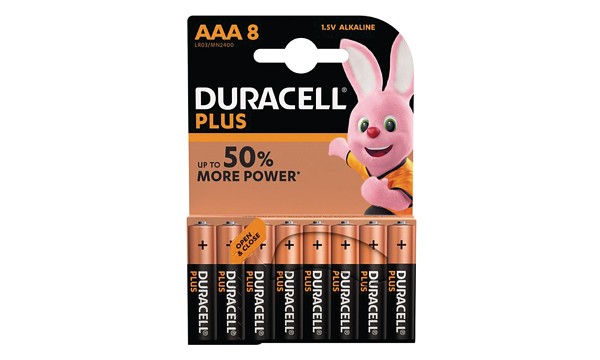 Duracell MN2400B8 Plus Power AAA - 8 Pack