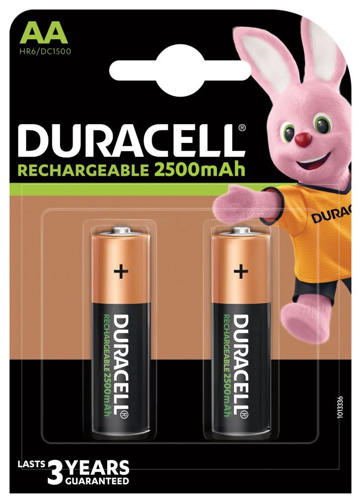 DURACELL - Nabíjecí AA 2500mAh 2 ks 42401