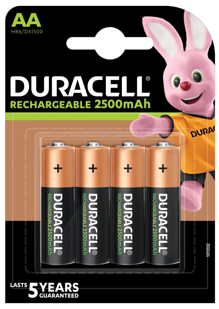 DURACELL - Nabíjecí AA 2500mAh 4 ks 42402
