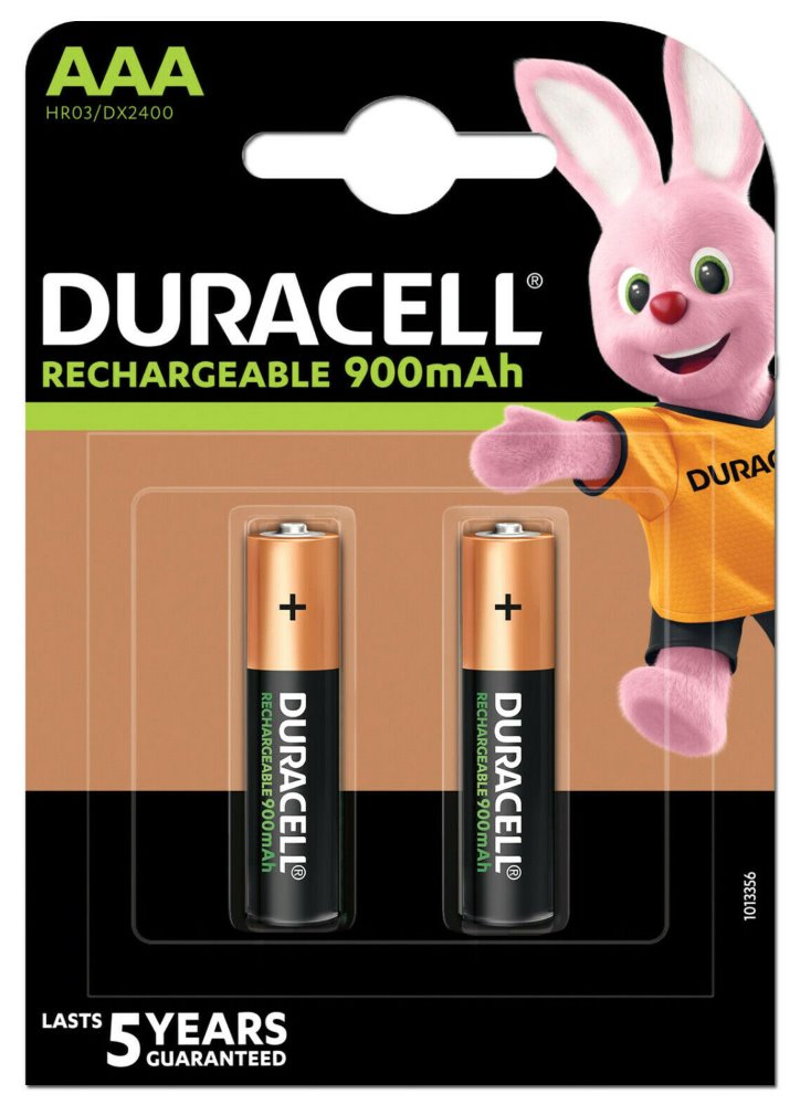 DURACELL - Nabíjecí AAA 900mAh 2 ks 42411