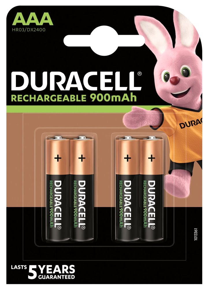 DURACELL - Nabíjecí AAA 900mAh 4 ks 42412