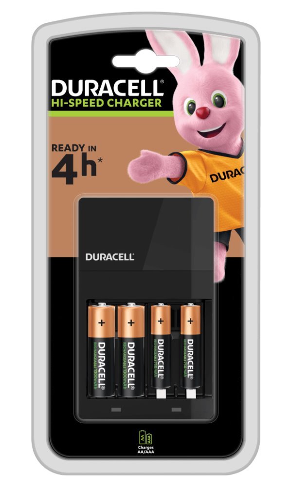 DURACELL - Nabíječka CEF14 2xAA 2xAAA 42421