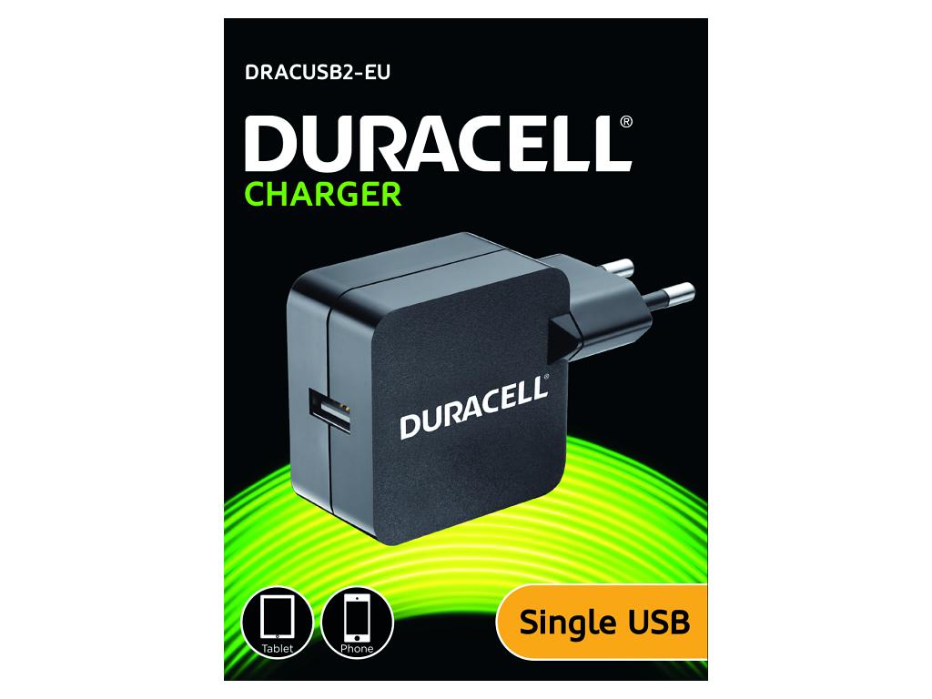 Duracell USB Nabíječka pro čtečky & telefony 2,4A DRACUSB2-EU