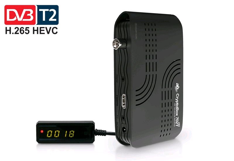 DVB-T2 prijímač AB Cryptobox 702T mini 70008371