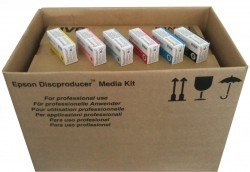 DVD-Mediakit DISCPR(900TY DVDs+1set Ink)voděodolný 5115079