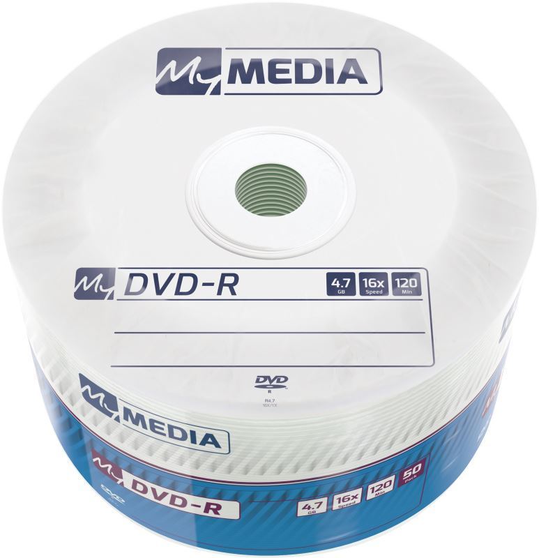 DVD-R My Media 4,7 GB 16x 50-spindl 0023942692003