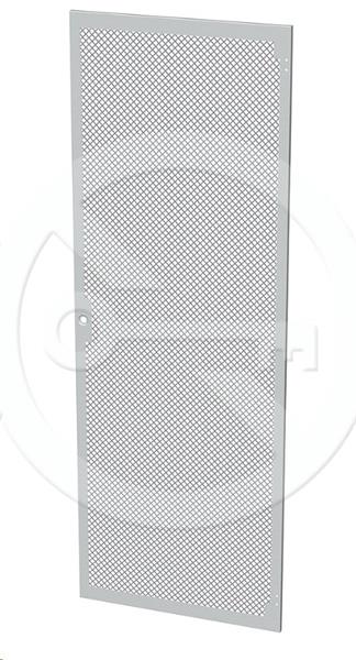 Dveře plechové s perforací pro LC-30, 45U, šířky 800, RAL 7035 82188863