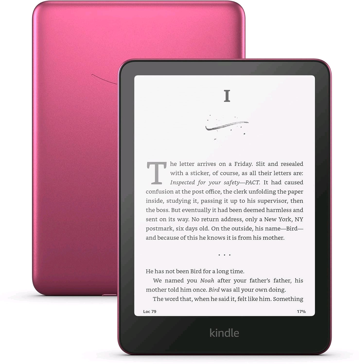 E-book Amazon Kindle Paperwhite Signature Edition 2024 (32 GB), raspberry, BEZ REKLAM 840268904593
