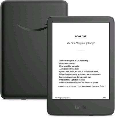 E-book Amazon Kindle Touch 2024 (16 GB), black, BEZ REKLAM 840414619951