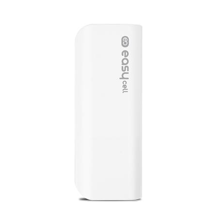 EasyCell - Záložný zdroj - PowerBank 2600 mAh, biela TEECBB2600